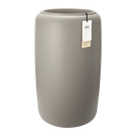 amber beads large 40cm greige